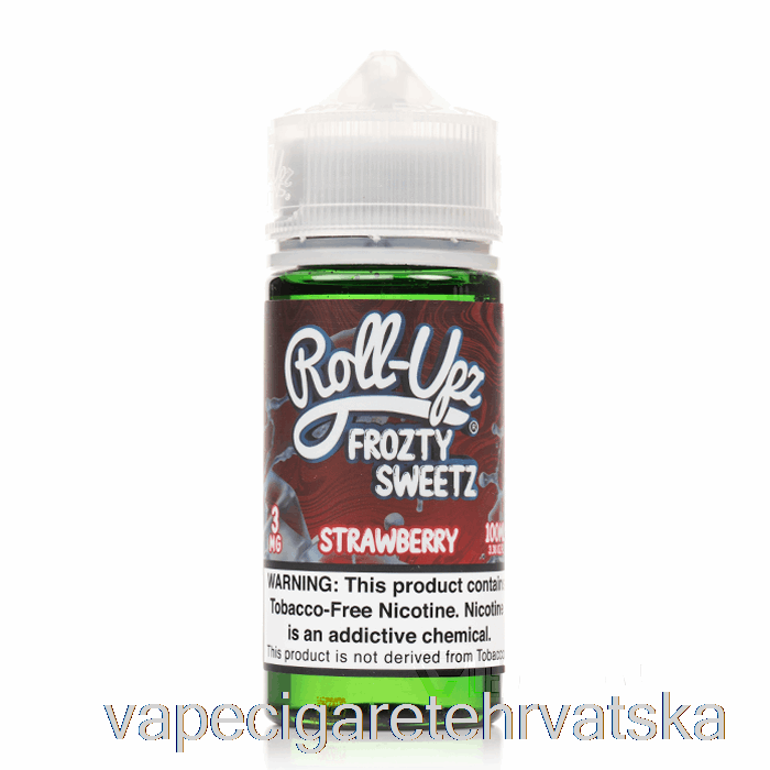 Vape Hrvatska Jagoda Ice - Sok Roll-upz - 100ml 0mg